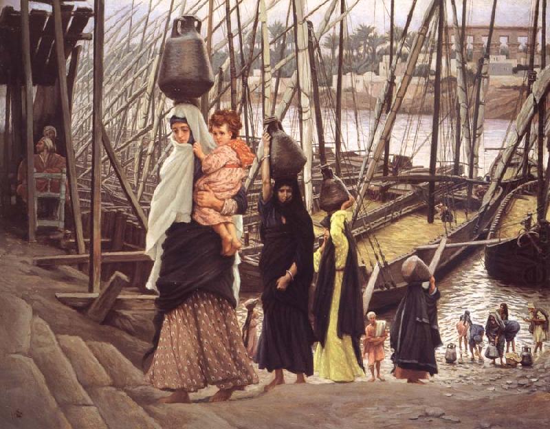 Sojourn in Egypt, James Tissot